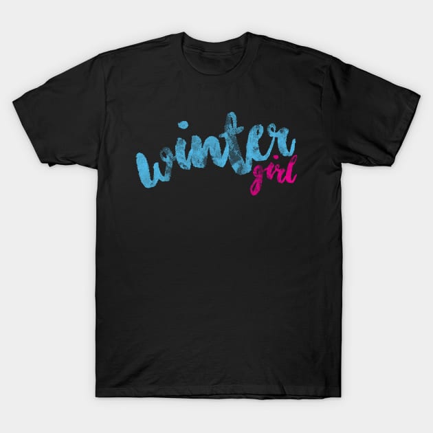 Winter Girl T-Shirt by umarhahn